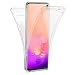 Produktbild KALIROO 360-Grad Schutzhülle kompatibel mit Samsung Galaxy S10 Hülle, Transparente Silikon Rundum Handyhülle Full-Body Case Slim Cover, Dünne Handy-Tasche Phone Etui Vorne & Hinten Komplett-Schutz