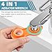 Bibabala Faucet Aerator Removal wrench,Faucet Bubbler Wrench Kit,Removal Spanner Tool(COLOR:Bright)