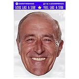 Len Goodman Mask The King of Latin Celebrity Face Masks Strictly Come Dancing With Elastic Head Band