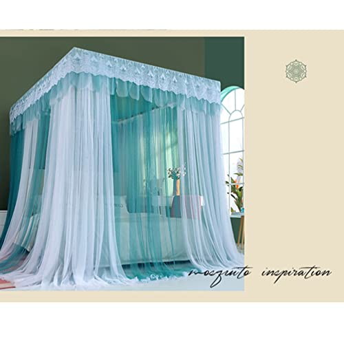 Mosquitera de lujo estilo palacio toldo para cama grande sin picaduras 3