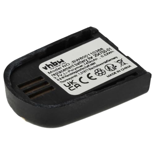 vhbw 2x Battery Replacement for Plantronics 204755-01, 82742-01, 84598-01 for Wireless Headset Headphones (140 mAh, 3.7 V, Li-polymer) - Image 7