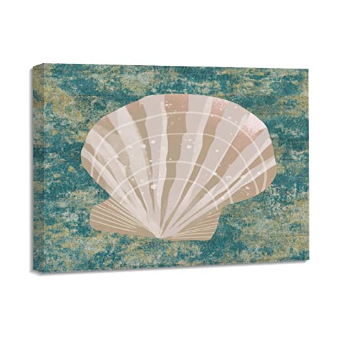 Toile de plage et cadre bois brisez la monotonie de vos murs tristes 40cm