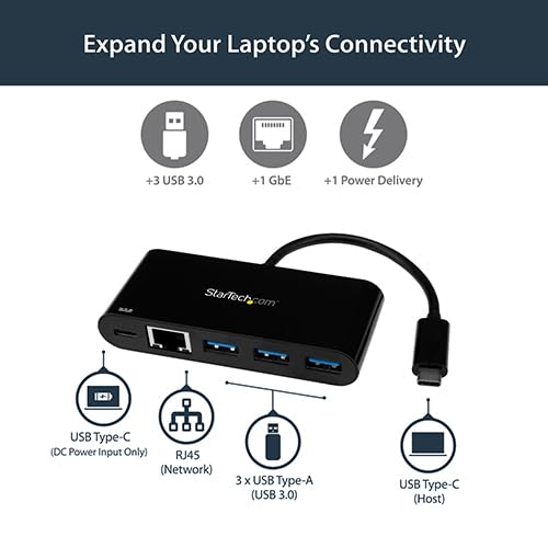 StarTech.com USB-C接続ギガビット有線LANアダプタ 3ポート Amazon.co.jp: StarTech.com USB-C接続ギガビット有線LAN