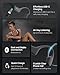 SHOKZ OpenRun Mini with USB-C Charging - Open-Ear Bluetooth Bone Conduction Sport Headphones - Sweat Resistant Wireless Earphones for Workouts and Running - Built-in Mic, with Hair Band - Black