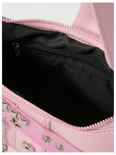 Image of Verdusa Women's Y2k Purse Star Embroidery Cute Shoulder Bag Y2k Accessories