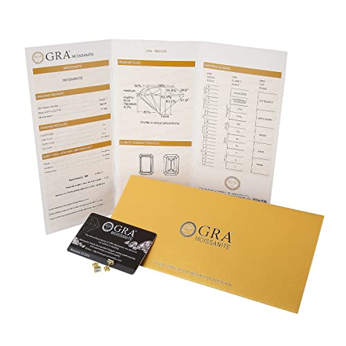 JewelryPalace Emerald Cut 1ct Moissanite Solitaire Stud Earrings for Women, 925 Sterling Silver 14k White Yellow Rose Gold Plated Earrings for Her, Simulated Diamond Earrings Jewelry Sets D-F VVS4