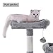 BEWISHOME Multi-Level Cat Tree for Indoor Cats Large Cat Tower Cat Condo with Sisal Scratching Posts, Perches, Houses, Hammock and Baskets, Kitty Activity Center Kitten Play House Pet Furniture MMJ05G