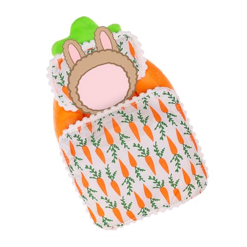 17cm La Booooo Booooo Doll Beds, La Booooo Booooo Furniture, Carrot Pattern Compatible with la Booooo Booooo Dolls