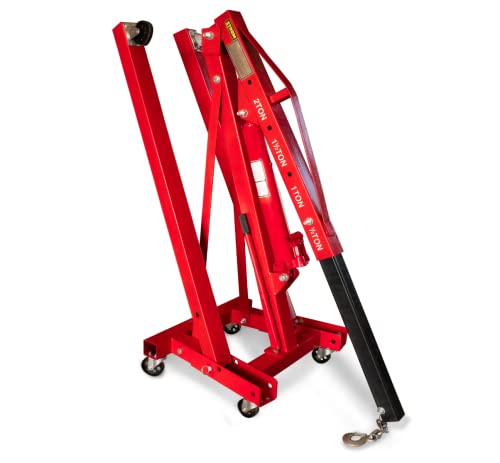 Guincho Hidráulico Dobrável 2Ton Com Prolongador Tipo Girafa - 97221/LD-E03012 - STROM