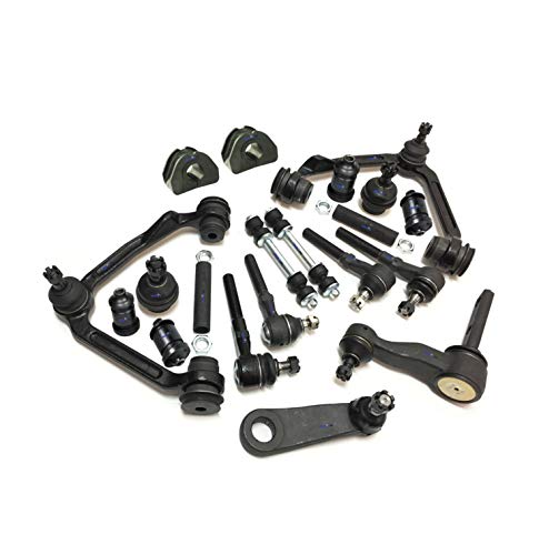 20 Pc Front Idler & Pitman Arm Sway Bar Frame Bushings 27Mm Upper Control Arm Tie Rod Ends Lower Control Arm Bushing Suspension Kit Compatible With 4Wd Models #TOP6