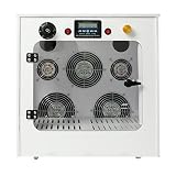 HGML Secador De Perros, Caja De Secado para Mascotas, Cuarto De Secado para Mascotas, Caja De Secado De Pelo para Mascotas Automática, Limpieza De Perros...