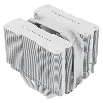 Thermalright Peerless Assassin 120 Mini White CPU Air Cooler, 6 Heat Pipes,120mm TL-D12W PWM Fan, 135mm High, Double Towers Cooler, for AMD AM4 AM5/Intel LGA 1851/1700/1150/1151/1200/2011