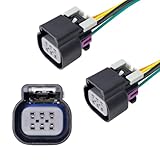 HiSport Gen 4 Throttle Body Connector Harness Pigtail DBW 6 Wire 4.8 5.3 6.0 LS2 LS3 LS7 Replace 19259452