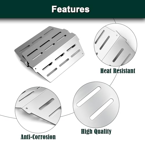 Genesis E-330 4 Burner Grill Replacement Parts for Weber Grill Parts Genesis S330 S-330 E330 EP330 330 Genesis 300 Series E-310 E310 7621 Flavorizer Bars 62753 Sear Burner Tube 65505 Heat Deflectors