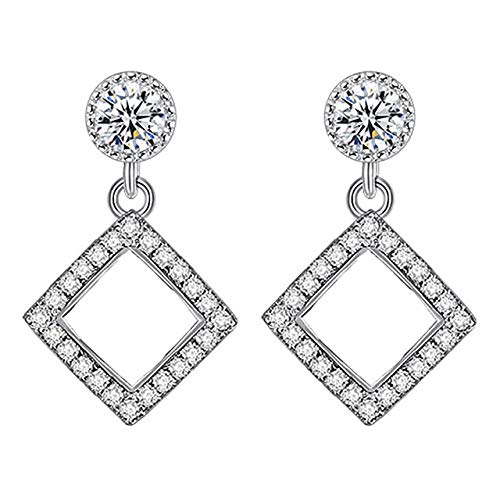 Cadeau pour femme idéal avec ces boucles d'oreilles pendantes étoile argent