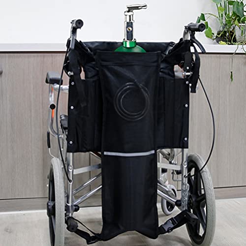 Healifty Tote Insert Organizer Oxygen Cylinder Bag Oxygen Storage Bag For Wheelchair Walker Oxygen Tank Holder 1Pcs Oxygen Cylinder Holder #TOP6