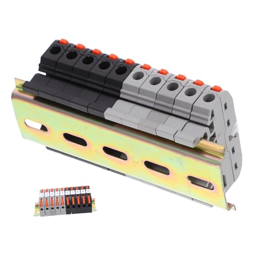 Connecteurs de câbles Din Rail compacts avec boîte de rangement 2 ensembles - 6