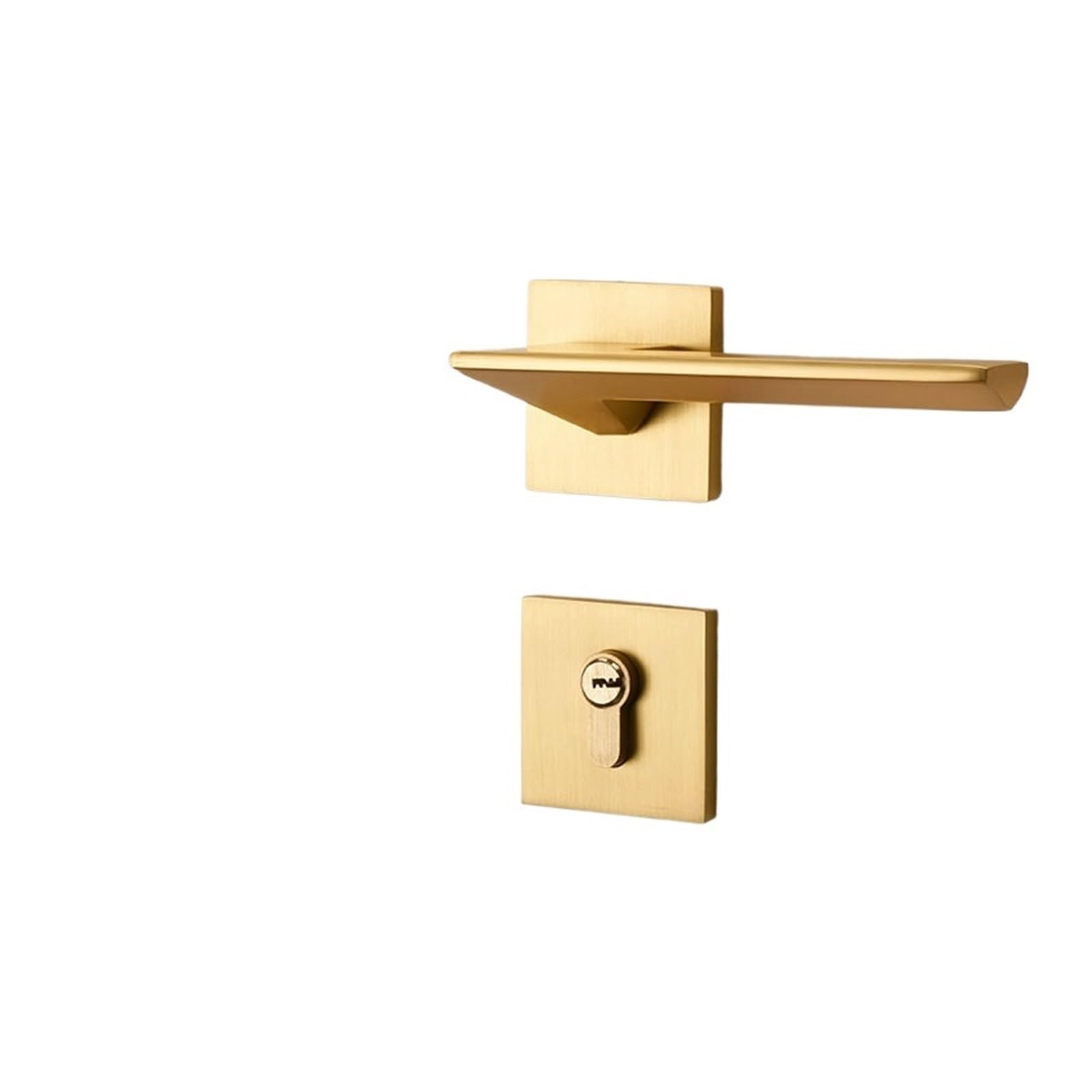 Magnetic Silent Door Lock Bedroom Handle