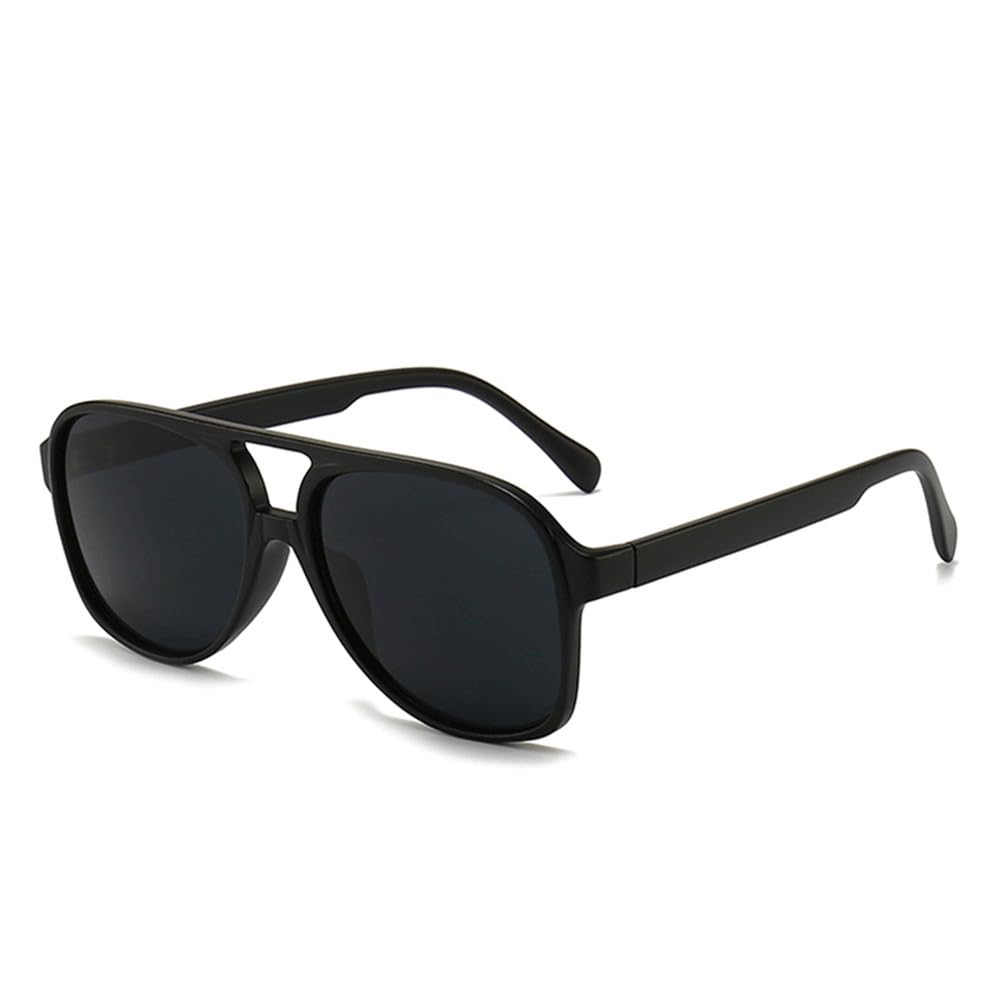 Nuevas Gafas de Sol polarizadas Retro 2026, Gafas de Sol para Mujer, Lentes Vintage para Hombre, Gafas de Sol Negras y Amarillas uv400