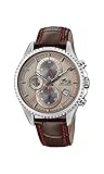 Funciones de cronógrafo. Lotus Watches Reloj Cronógrafo para Hombre de Cuarzo con Correa en Cuero 18527/2