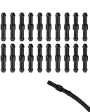 DLPRK Scheibenwischer Schlauchverbinder 20x Universal, Wischwasser Reparaturset Kfz für Auto Scheibenwaschanlage & Spritzwasserschlauch Adapter, Leckschutz