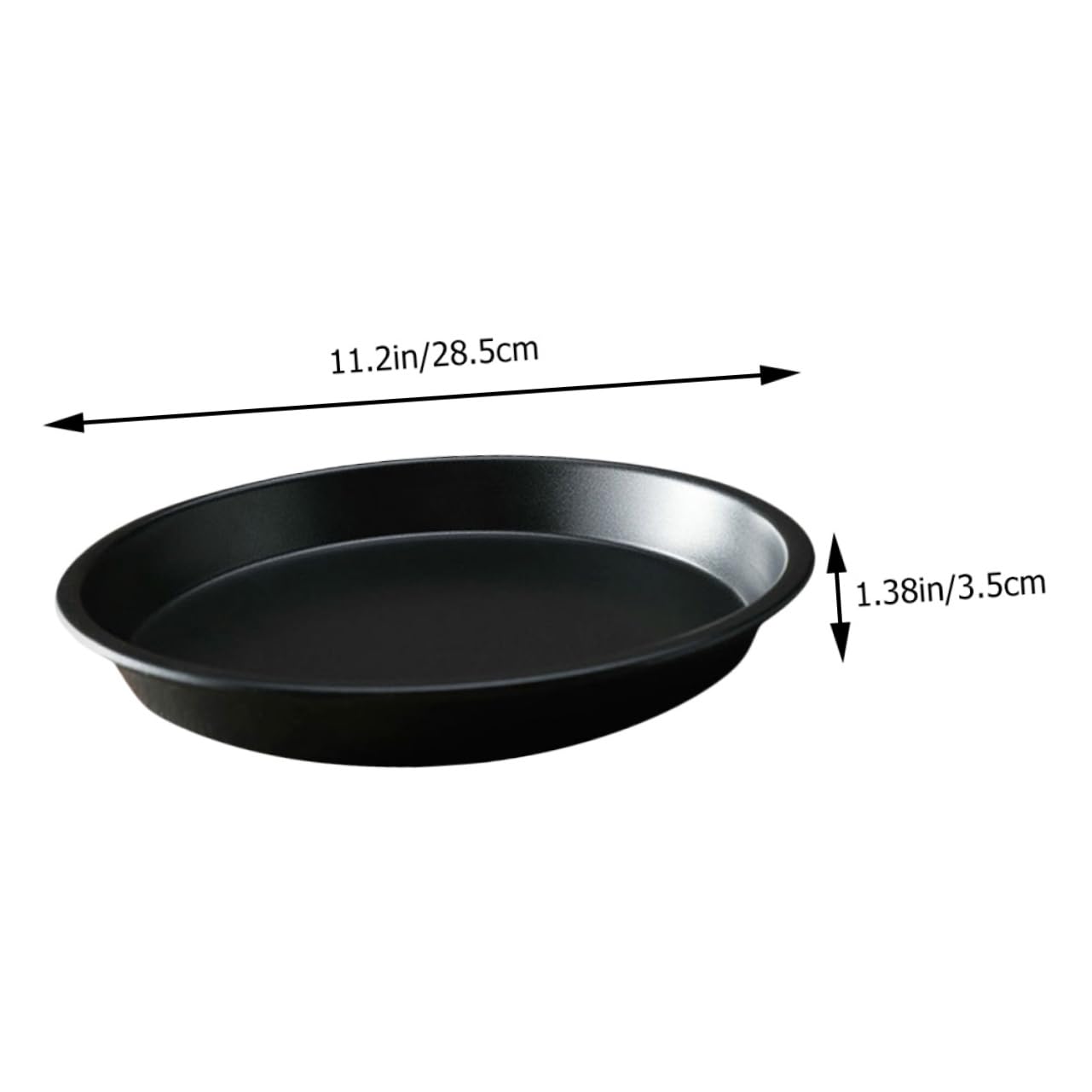 DECHOUS Round Non Stick Cake Pan Thickened Baking Tool for Pizza for Versatile Kitchen Use