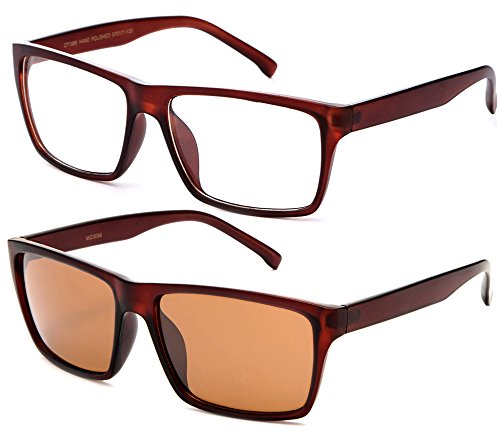 Image of Classic Unisex Squared Fashion Clear Lens Eye Glasses Frame Clear Lens Glasses Men Women
