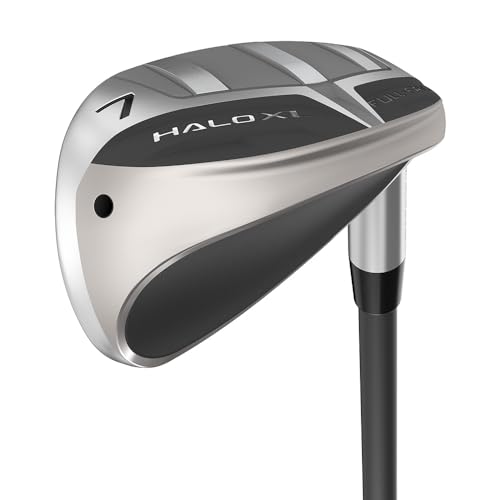 Cleveland Golf Halo XL Full-Face Iron Set, Graphite, Senior, 6-PW, Right Hand