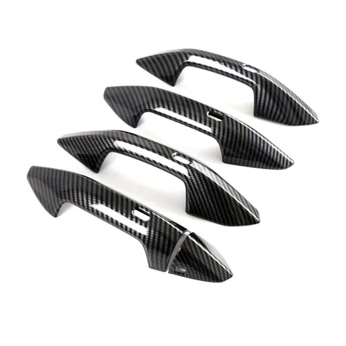 Poignée extérieure couvercle protection anti-rayures noir brillant pour A3 2021-2023