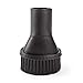 Price comparison product image Nedis Dusting Brush with Universal Vario Adapter 30-35mm, for Domestic Vacuum Cleaners - Black