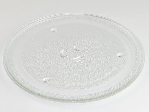 Piatto Girevole In Vetro Forno Microonde compatibile con Samsung d.257mm