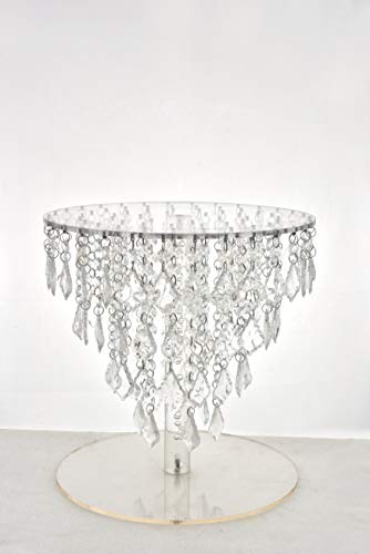 Butterflyevent Crystal Chandelier Cake stand Acrylic Cupcake Stand Wedding Table Centerpieces Decorations