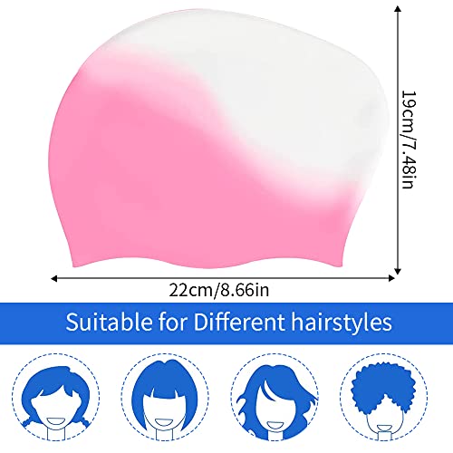 Mizikuu Cuffia Piscina, 2 Pezzi Cuffia da Nuoto