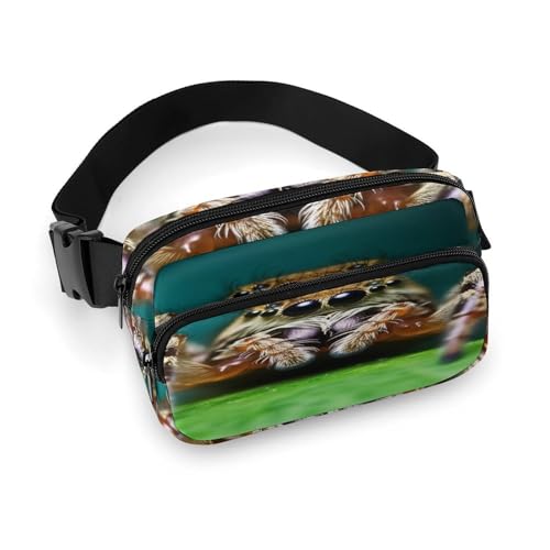 Sac banane léger Wildlife avec sangle réglable pour course à pied et voyage