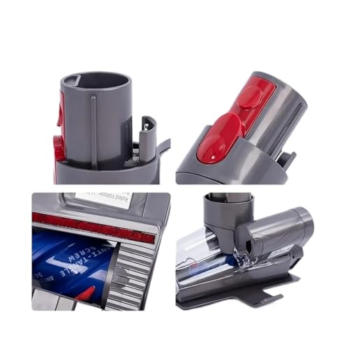 Mini cabezal de cepillo motorizado compatible con Dyson V8 V10 V11 repuesto de limpieza 4