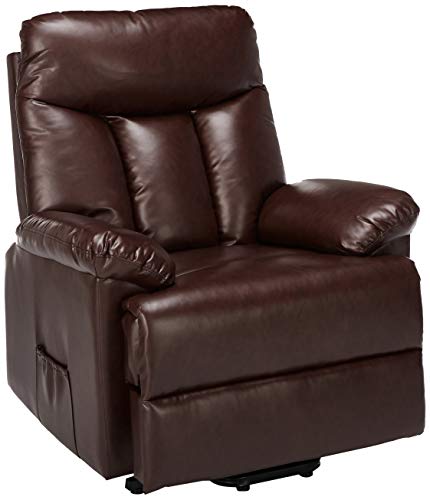 Power Lift Chair Recliner Chairs -Reclining Sofa Chair Lift Pu Leather Living Room With Heavy Duty Mechanism & Remote #TOP6