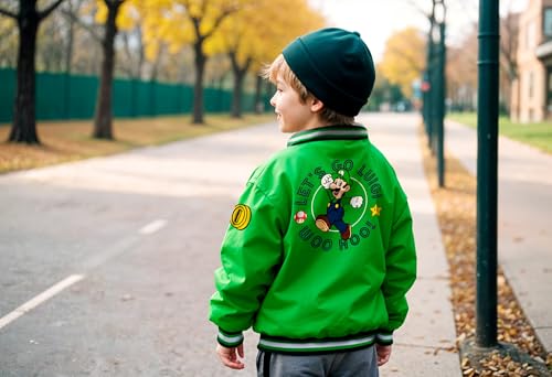 Image of Nintendo Super Mario Bomber Jacket for Boys
