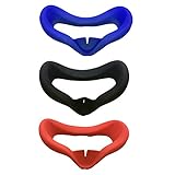 5 、 Mehrfarbenauswahl: Diese Silikon-Gesichtsabdeckung ist in 3 Farben erhältlich: Schwarz, Blau, Rot. Sie können die Farbe wählen, die Sie kaufen möchten!