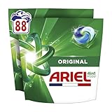 Ariel PODS 4en1, Lessive En Capsule, 88 Lavages (2x44), Original, Élimination Impeccable Des Tâches, Efficace Même A Froid Et En Cycle Court
