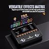 SONICAKE QME-20 Smart Box - Multi Effects Pedal for Guitar with 130+ Effects, NAM/IR Support, Looper, Built-in Tuner/Metronome, Portable Effects Processor with USB Audio Interface, Stereo Output