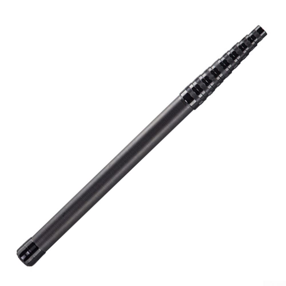 SPORTARC Red de pesca de fibra de carbono portátil de 3 m, mango largo, telescópica de fibra de carbono, caña de pescar con mango de pescado, barra plegable