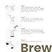 Chemex Bonded Filter - Half Moon - 100 ct