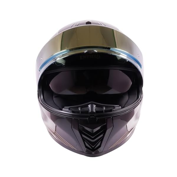 Royal Enfield Classics Astral Full Face Helmet (Size: L)-HEA240007-GOLD