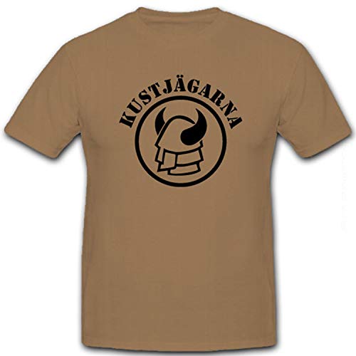 T-Shirt Kustjägarna beige aventure outdoor et randonnée côtière M
