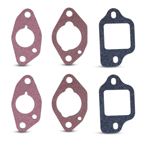 Gubeter Jeu de joints de carburateur GCV160, Pour moteur Pour Honda GCV160 GCV135 GCV190 GSV190 et tondeuse à gazon HRS216 HRT216 HRB216 HRR216 HRZ216, 16212-Zl8-000