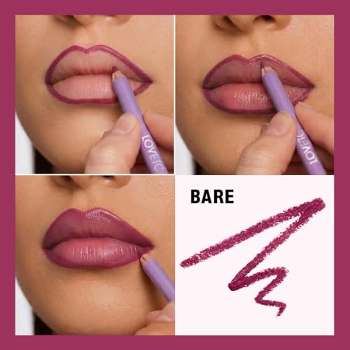 Image of Ultra-Smooth Matte Lip Liner, 12-Hr Wear, One Stroke, Velour 1.14g | Ceramides, Vitamin E & C, Full Coverage, Non-Dry Feel, Vegan & Paraben Free