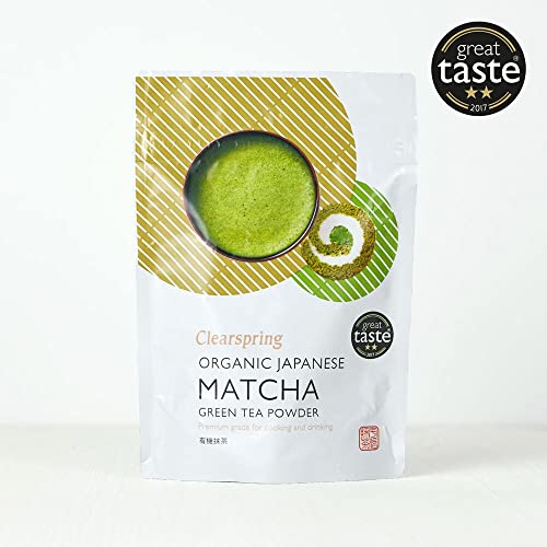 Clearspring Organic Japanese Matcha Green Tea Powder Premium Grade, 40g