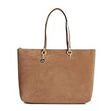 coccinelle shopper schwarz gold  Coccinelle Alpha Suede Shopper tan