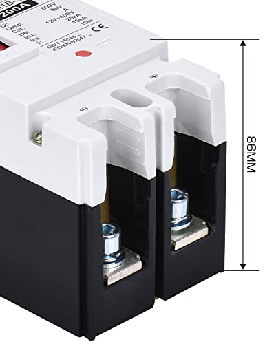 Dihool 200 Amp Dc Circuit Breaker For Off/On-Grid Solar System, 2 Poles Battery Disconnect Switch For Inverter #TOP6