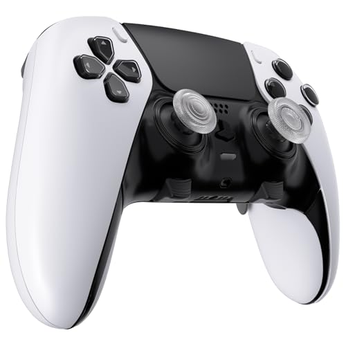 Image of eXtremeRate ThumbsGear Interchangeable Thumbsticks for PS5 Edge Controller, Replacement Clear Analog Thumb Sticks Caps for PS5 Edge Controller - 4 Heights 3 Surfaces Grips - Without Thumbstick Base
